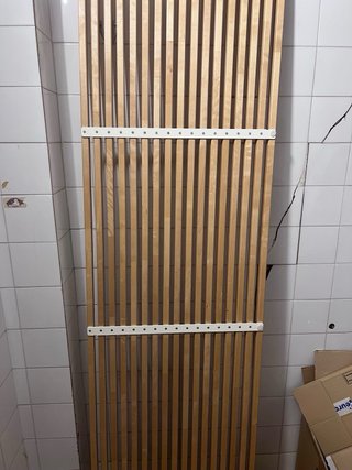 Cabecero de cama de madera