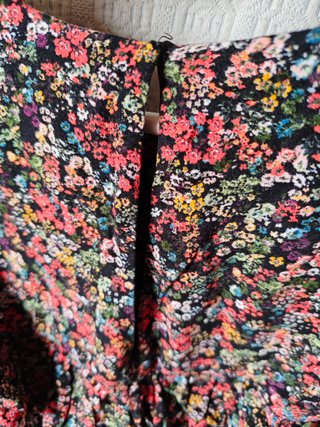 camiseta larga / vestido corto Zara talla M floral