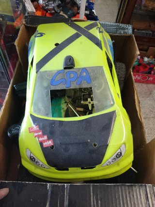 Coche radiocontrol gasolina Kyosho