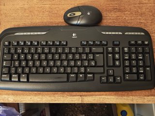 Teclado y Ratón Inalámbrico Logitech