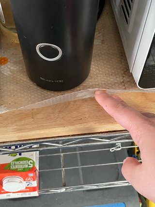 Estantería Cocina Amazon Basics Madera/Cromo