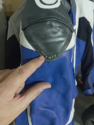 Mono de cuero moto Axo
