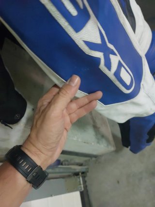 Mono de cuero moto Axo