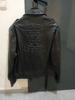 Chaqueta de cuero Route 66 Talla xl
