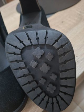 Zapatos de tacón negros ante Calvin Klein