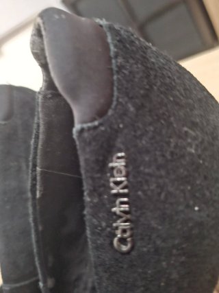 Zapatos de tacón negros ante Calvin Klein