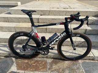 Bicicleta Cervelo máRuedas DT Swiss, perfil 80/50.