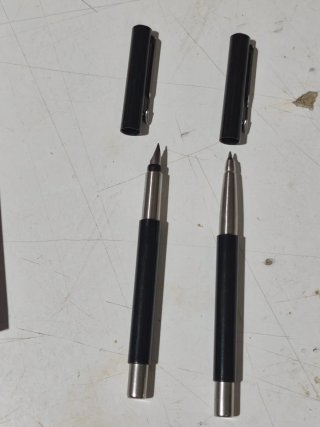 Bolígrafo y Pluma con Estuche