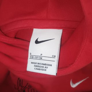 Sudadera Nike Roja 7-8 años