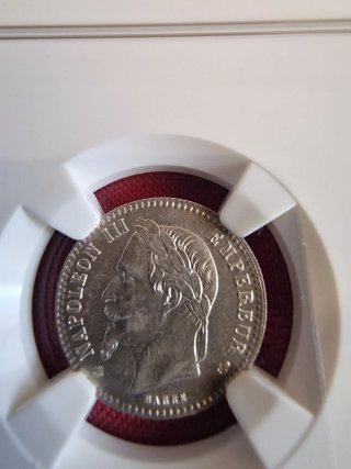 Impero Francese: Napoleone III - 1866 - 50 Cent.