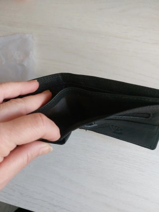 Cartera Billetera Hombre Negra VB