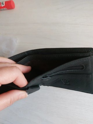 Cartera Billetera Hombre Negra VB