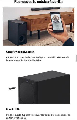 Sony HT-S40R Barra Sonido 5.1 Negro