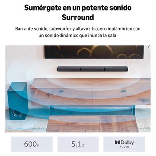 Sony HT-S40R Barra Sonido 5.1 Negro