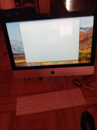 Imac Apple Plata y Blanco a recoger en casa