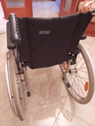 Silla de ruedas.