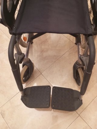 Silla de ruedas.