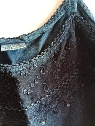 Top tirantes con lentejuelas