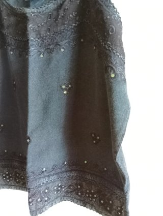 Top tirantes con lentejuelas