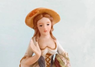 Statuine Capodimonte vintage, coppia
