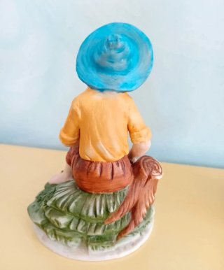 Statuine Capodimonte vintage, coppia