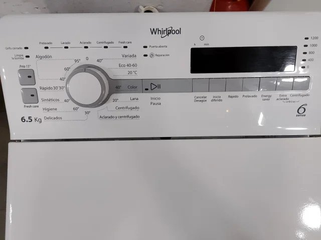Lavadora Carga Superior Whirlpool 6.5 Kg