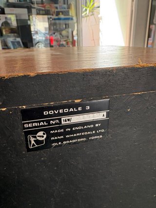 Wharfedale Dovedale 3 Altavoz
