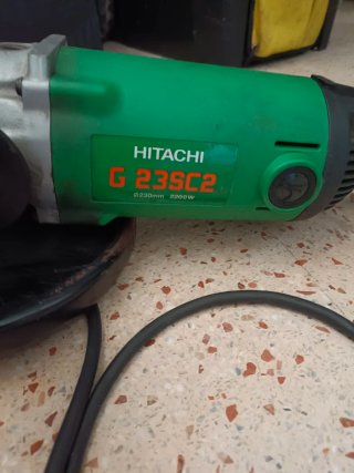 Amoladora Hitachi G 23SC2  230v 6600min 230mm