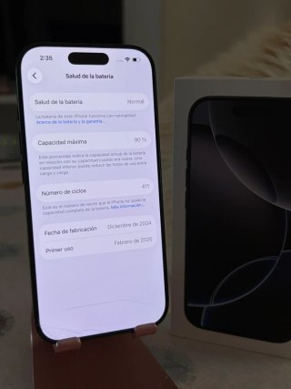 iPhone 16 Pro Negro Titanium