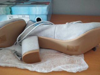 Zapatos Sergio Todzi grises talla 38