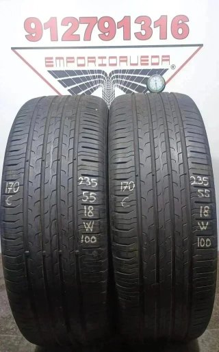 4UD 235 55 18 W CONTINENTAL RUEDA AL 90% VIDA UTIL