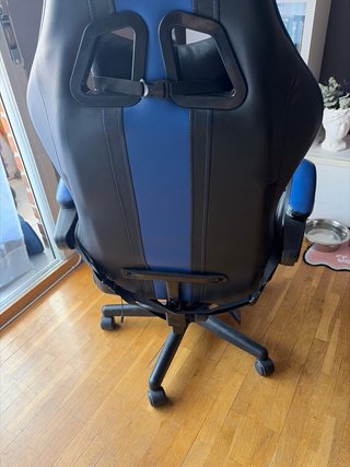 Silla Gaming Negra y Azul