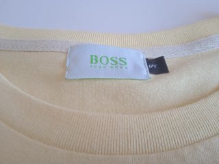 Camiseta Hugo Boss Amarilla