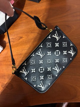 Pochette Louis Vuitton Monogram Nera Bianca