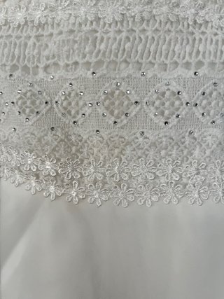 Vestido Novia Boho Romántico Largo Blanco