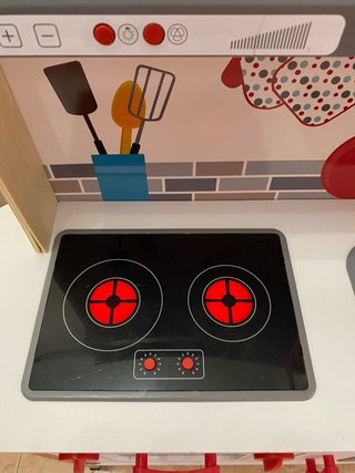Cocinita de madera para niños