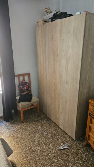 Armario de madera marrón son dos 641368364
