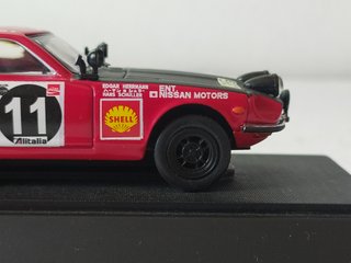 Nissan 240Z WRC a escala 1/43 (1971)