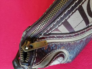 Bolso Carolina Herrera Beige y Marrón