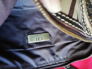 Bolso Carolina Herrera Beige y Marrón