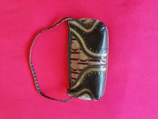 Bolso Carolina Herrera Beige y Marrón