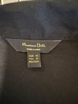 Camisa Negra Bordada