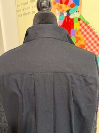 Camisa Negra Bordada