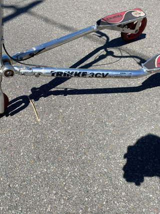 Patinete 3 Ruedas Trike 3CV Plata