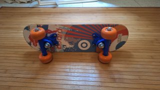 Mini patineta, skate board de madera para niños