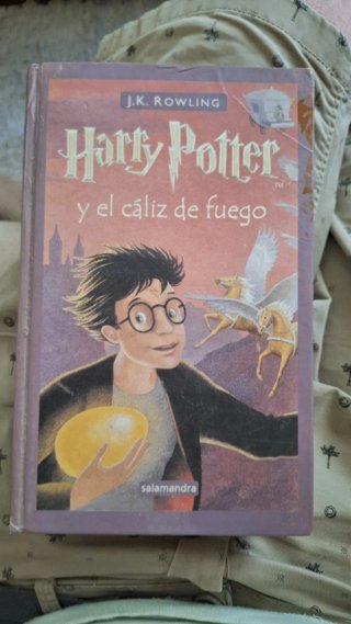 Harry Potter y el cáliz de fuego. 1ra edición 2001