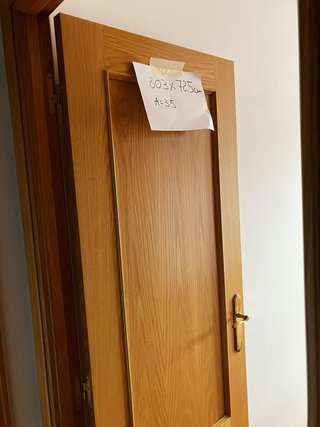 7 Puertas de Roble Americano Macizas