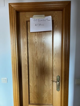 7 Puertas de Roble Americano Macizas