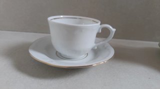 Juego Café/Té Vintage Włocławek Porcelana