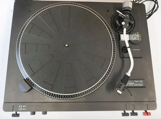 Giradischi Lenco L 744 DD Nero
